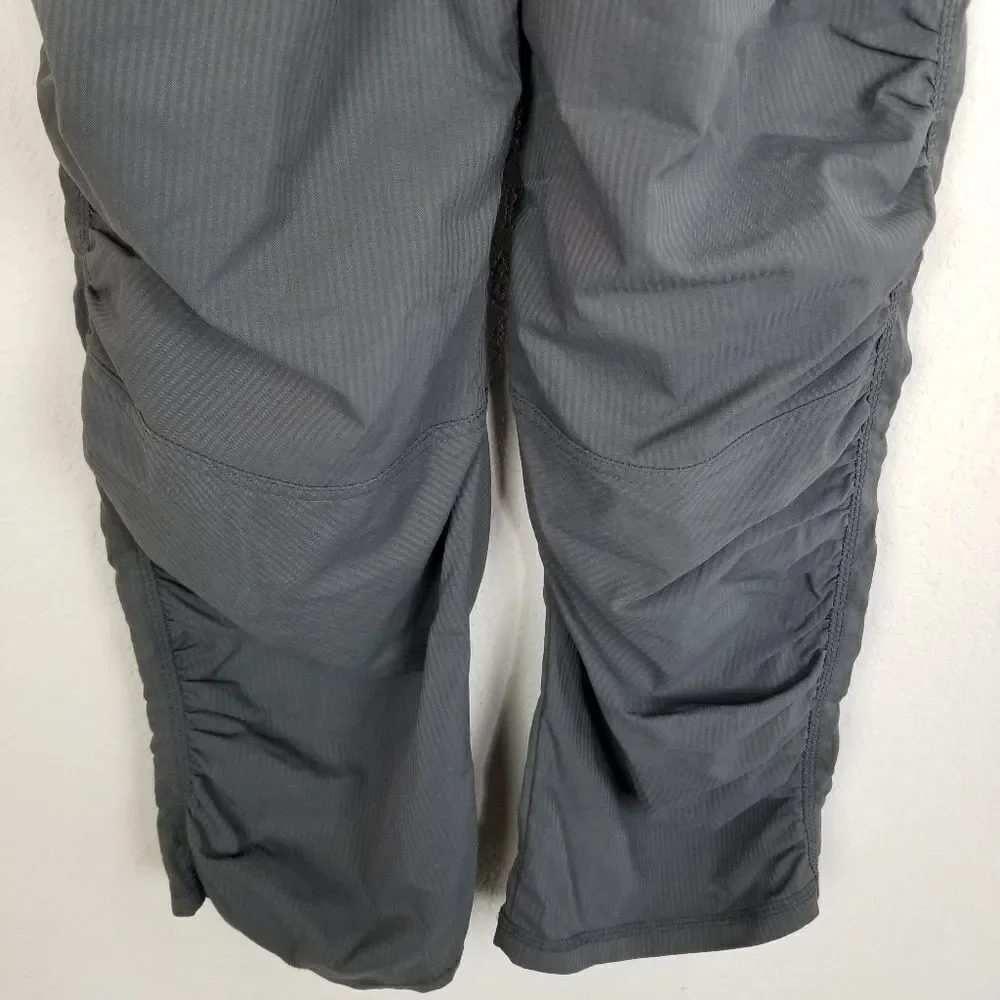 Champion‎ Elastic Waist Gray Ruche Leg Pants Size M